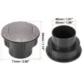 thumbnail image 3 of 4uds 46mm Aire Acondicionado Ventilación Salida para Coche RV Redondo Tipo Gris Unique Bargains Salida de ventilación de aire acondicionado, 3 of 7