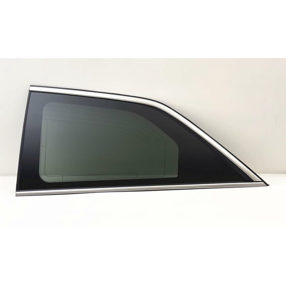 Factory Privacy Tinted With-Antenna Style Driver Left Side Quarter Window Quarter Glass Compatible with Honda Odyssey 2011-2017 Models