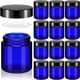 thumbnail image 1 of Frascos de vidrio Norme de 4 oz/120 ml con tapas redondas a prueba de fugas, 12 unidades, 1 of 6