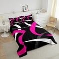 thumbnail image 4 of Erosebridal Abstract Stripe Bedding Twin Comforter Set,Modern Lines Down Comforter,Contemporary Art Decor,Reversible,Lightweight,2-Piece, 4 of 7