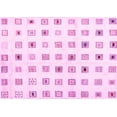thumbnail image 1 of Ahgly Company Indoor Rectangle Solid Pink Modern Area Rugs, 8' x 10', 1 of 4