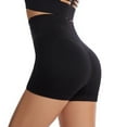 thumbnail image 6 of Sngxgn Yoga Shorts for Women Women's High Waisted Yoga Workout Shorts(Black,S), 6 of 6