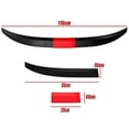 thumbnail image 3 of Universal Car Spoiler, Black+Red, 3 of 4
