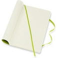 thumbnail image 4 of Moleskine Classic Notebook, Soft Cover, Large (5" x 8.25") Ruled/Lined, Lemon Green, 192 Pages, 4 of 6