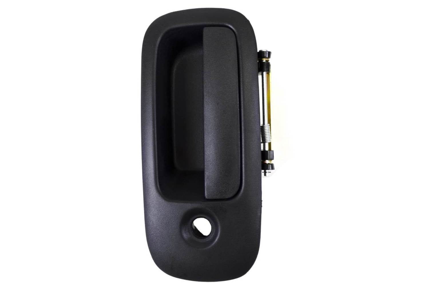 Exterior Outer Outside Door Handle Textured Black Driver Side Rear