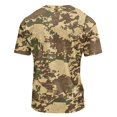 thumbnail image 4 of Camouflage T-shirt for Men Comfortable and Breathable Shirts for Men Short Sleeve Henley V Neck T-Shirt Green Camo Mens T-shirts, 4 of 5