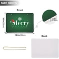thumbnail image 3 of SKYSONIC Christmas Welcome Sign Front Door Decor Wall Hanging Plaque Rectangular Door Hanging Sign Porch Decorations for Home Outdoor Indoor Holiday, 3 of 6