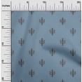 thumbnail image 1 of oneOone Viscose Chiffon Fabric Geometric Ikat Printed Fabric 1 Yard 42 Inch Wide, 1 of 4