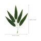 thumbnail image 2 of ColoMX 30 hojas de bambú artificiales, hojas de bambú artificiales, hojas de bambú realistas, tallo, plantas artificiales, decoraciones, 2 of 7