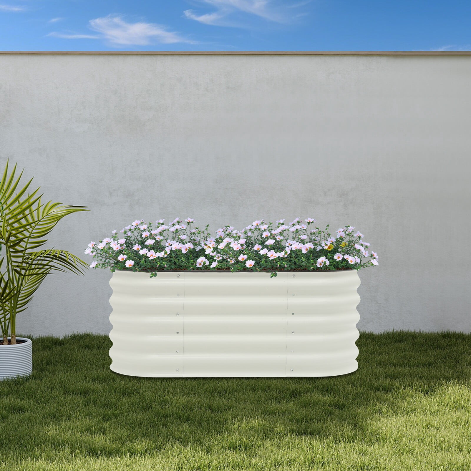 DENEST Raised Garden Bed, Garden Beds, Outdoor Garden Raised Planter Box