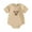 Khaki Cow Head, variant on Suealasg Western Baby Boy Girls Romper Short Sleeve Cow Head Pattern Bodysuit 3M 6M 12M 18M Newborn Boy Girls Summer One Piece Clothes