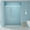 #6, variant on Shower Door Shower Door 60" W x 72"H Single Sliding Bypass Shower Enclosure, 1/4 in. (6mm), Brushed Silver,Glass Shower Door