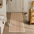 thumbnail image 2 of Better Homes & Gardens Liz Crafted Geo Indoor Runner Rug, Taupe/Ivory, 2.5 ft x 8 ft, 2 of 5