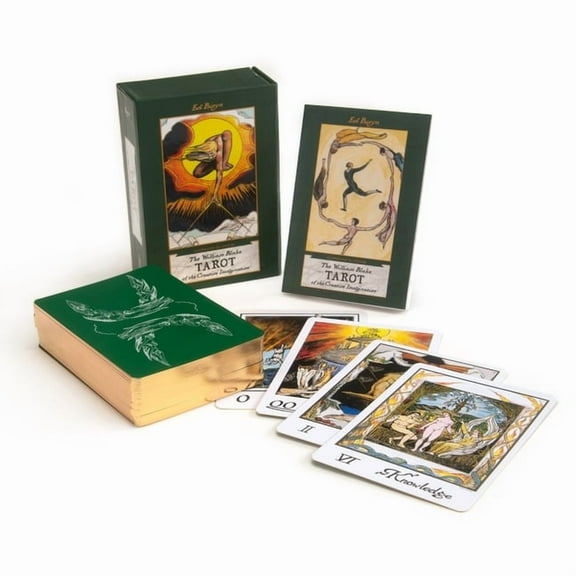 The William Blake Tarot of the Creative Imagination: (Tarot Kit Box Set with 79 Cards and Guide Book), (Paperback)