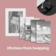 thumbnail image 4 of LEDREM 12-Pack 4x6 Wall Photo Collage Frames - Multi-Picture Display with Glass Front, Easy Assembly Gallery Wall Decor, Cloud White, 4 of 5