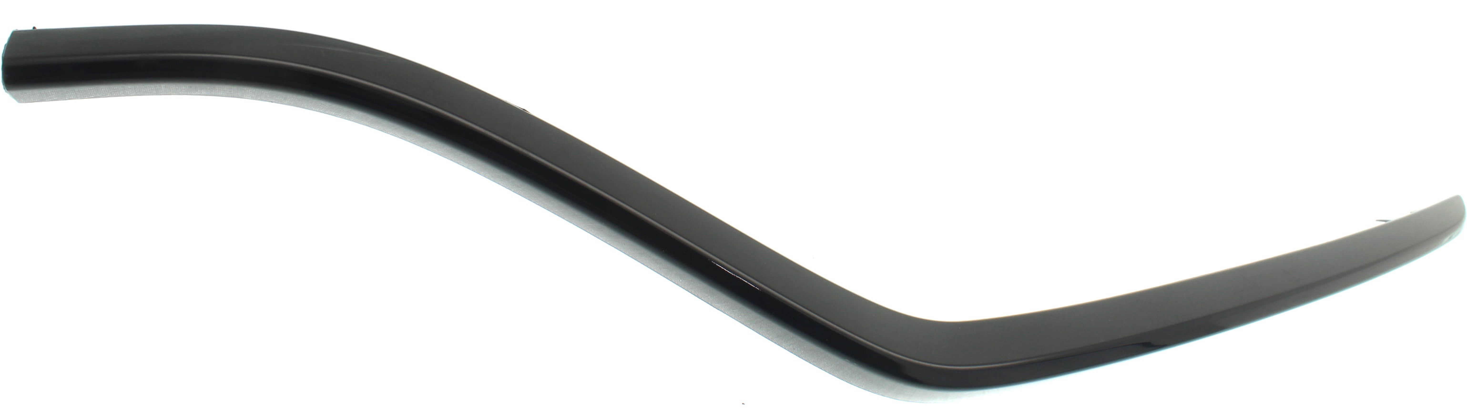 Bumper Trim Compatible With 2015-2020 Mercedes Benz C63 AMG S Front, Left Driver Side, Outer Black
