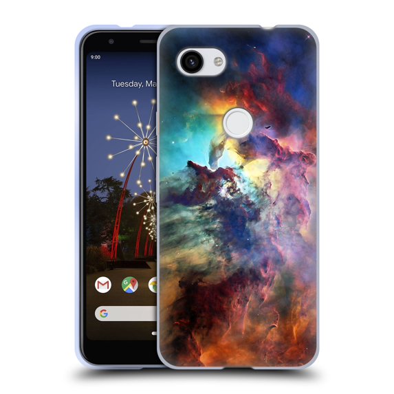 Head Case Designs Officially Licensed Cosmo18 Space Lagoon Nebula Soft Gel Case Compatible with Google Google Pixel 3a