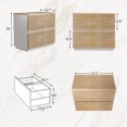 thumbnail image 2 of ModernMate Wood File Cabinet  with Anti-tilt for Home Office，2 Drawer Lateral File Cabinet A4/Letter Files with Anti-tilt, 2 of 7
