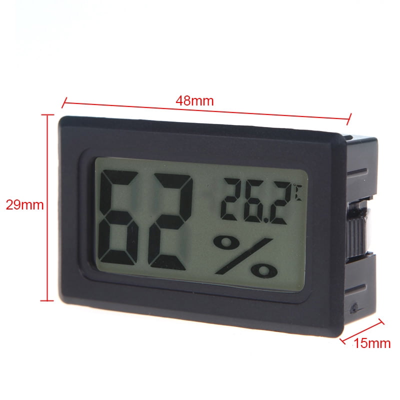 Mini Digital LCD Thermometers Hygrometer Humidity Temperature Meter Indoor Mini Digital LCD Thermometers Hygrometer Humidity Temperature Meter Indoor