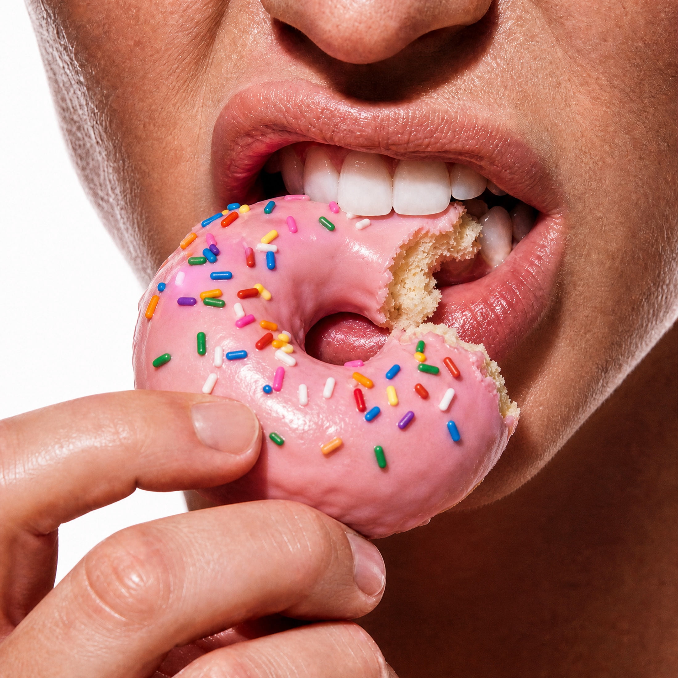 Legendary Foods Protein Donuts, Pink Sprinkle, 20g Protein, 4 Pack, Keto Friendly, Gluten Free