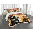 thumbnail image 3 of Ambesonne Tiki Bar Quilted Bedspread Set 3 Pcs, Tropic Bar Party, King Size, Multicolor, 3 of 5