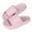 Pink, variant on SEARCHI Summer Slides Women Men Comfy Pillow Slippers Non-Slip Shower Slides Cushioned Thick Sole Sandals