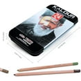 thumbnail image 7 of Pro Pastel Chalk Colored Pencils,24 Colors portrait set,Color Charcoal Pencils for Drawing Sketching Coloring Shading,Art Supplies for Adults Artists$$Art & Craft, 7 of 7