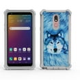 thumbnail image 5 of Snow Wolf Case for LG Stylo 5 Plus 5 + LG Stylo 5X 5V Full Body Phone Cover Hybrid Military Grade Dual Layer Defender Shockproof Protective Heavy-Duty Cases, 5 of 5