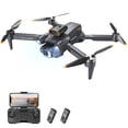 thumbnail image 1 of Drone de control remoto con cámara 4K Cámara dual 360° Infrarrojo Evitación de obstáculos Motor sin escobillas Flujo óptico Control remoto Quadcopter para niños adultos 2 baterías, 1 of 8
