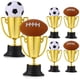 thumbnail image 1 of GOOHOCHY 6 copas de trofeo, modelo de béisbol, fútbol, trofeo ganador, recompensas, competiciones, fiestas, recuerdo, 1 of 8