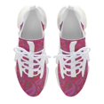 thumbnail image 5 of Paisley Print Radish Red Paisley Colors Walking Shoes for Men Woman Lightweight Tennis Fashion Elastic Sports Shoes Cushion Basketball Shoes, 5 of 7