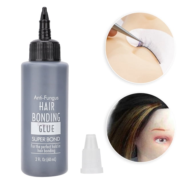 Gel d'Extension pour Postiche, Colle de Liaison Capillaire Anti-Allergie pour Salon de Coiffure