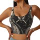 thumbnail image 1 of Balery Vintage Ram Pilot Sujetadores deportivos con espalda cruzada para mujer, acolchados, sin costuras, de alto impacto, ideales para yoga, gimnasio, entrenamiento y fitness.-Large, 1 of 8