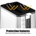 thumbnail image 3 of HUGFEGWE Toaster Cover Lids, 2PCS Silicone 2 Slice Bread Machine Covers, Bread Toaster Topper Lids for Kitchen Toaster Sandwich Bread Machine U2537-30936, 3 of 7