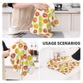 thumbnail image 3 of Disketp Lemon Orange Waffle Weave Kitchen Dish Cloth,Super Absorbent Kitchen Dish Towels 16*26 Inches for Dish Rags Washing Dishes, Drying Dishes, 3 of 7