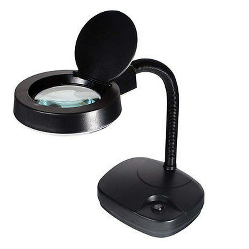 Table Top Lighted Flexible Illuminated Hobby Magnifying Desk Work Lamp