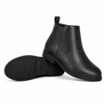 thumbnail image 5 of Rexoro Girls Ankle Boots Star Perforated Round Toe Low Heel Short Booties with Side Zipper for Toddler Little Kid Big Kid School Daily Wear, 5 of 7