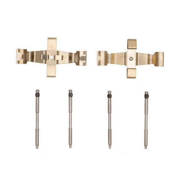 Front Brake Hardware Kit - Compatible with 2017 - 2020 Porsche Macan Base 2018 2019