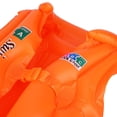 thumbnail image 4 of Kids Lifesaving Vest, Waterproof Children Life Jacket Multi Inflatable Parts PVC Material  For Drifting For Swimming, 4 of 8
