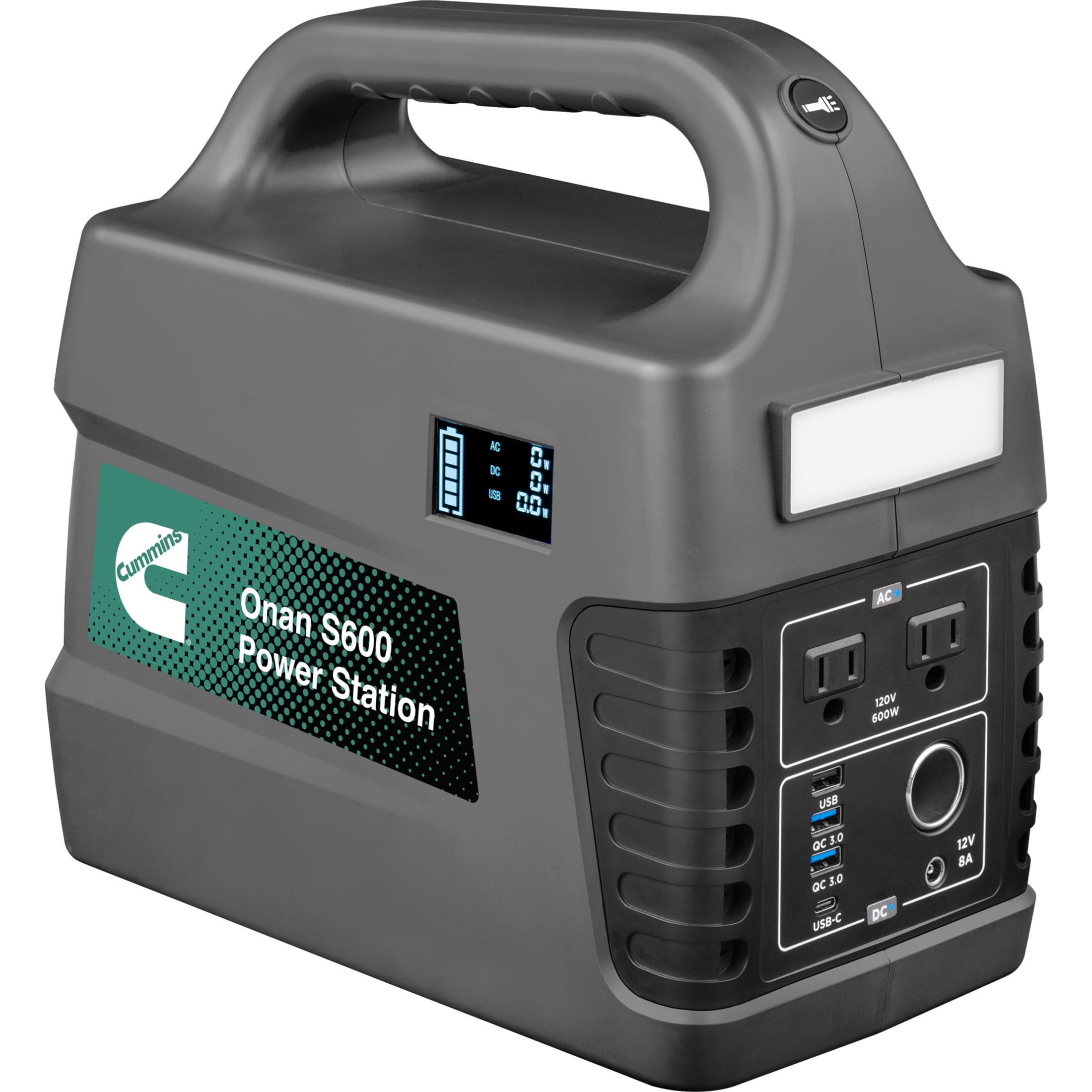 Cummins, Portable Power Station, 296Wh 600W Peak, Blue - Walmart.com