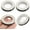 Silver, variant on 4sets Screw-in Eyelet Metal Screw Together Grommets Bag Loop Handle Connector Rings Purse Accessories SCES (Silver, 1 Inch)