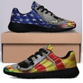 thumbnail image 3 of Huey Helicopter Vietnam Veteran LeStWe Forget Shoes Sneakers Black Size 10, 3 of 7