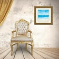 thumbnail image 3 of DeRice, Julie 15x15 Gold Ornate Wood Framed with Double Matting Museum Art Print Titled - Windjammer II, 3 of 4