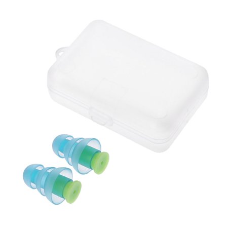 

HLGDYJ 1 Pair Silicone Earplugs Noise Cancelling Reusable Ear Plugs Hearing Protection