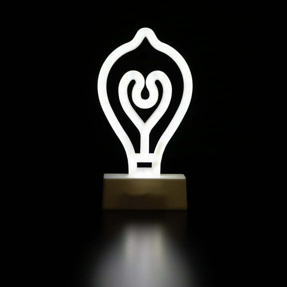 Northlight LED Bulb Neon Table Light - 8.5"