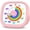 Pink, variant on Visual Timer for Kids - 60 Minute Pomodoro Timers for Classroom Kitchen Office, Countdown Kids Timer Clock with Rainbow Disk, Desk Time Management Tool for Toddler with Silent Operation, Pink