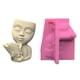 thumbnail image 1 of Silicone Craft Molds Flowerpot Mould Human Shaped Concrete Moulds Vase Molds Silicone Material for DIY Hand-Making Vase, 1 of 4