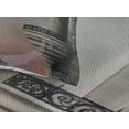 thumbnail image 3 of Ambesonne Gothic Quilted Coverlet 3 Pcs, Old Medieval Tower Rose, King Size, Pink Grey, 3 of 4