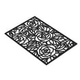 thumbnail image 3 of Calloway Mills  24 x 36 in. Black Rose Rubber Rectangular Indoor/Outdoor Doormat, 3 of 5