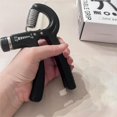 thumbnail image 2 of Hearth & Gear Hand Grip Strengthener Workout Kit 5 Pack Adjustable Resistance Grips And Stress Stuff Set B Mat Yoga Props Rubberized Cork Rings Stretching Aid Yoga And Straps Set Yoga Mat Storage Yoga, 2 of 5
